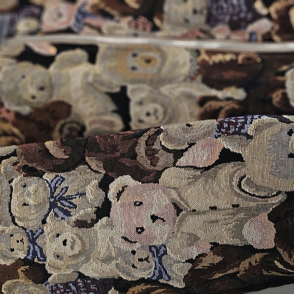 Teddy Bear Patterned Jacket - Picture 2 of 7